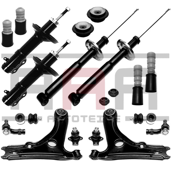 Querlenker Satz Vorderachse 10-teilig für VW Golf 3 Cabriolet Vento