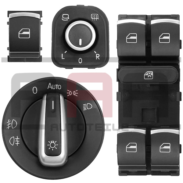 VW Passat CC Touran Fensterheber Lichtschalter Spiegel Schalter