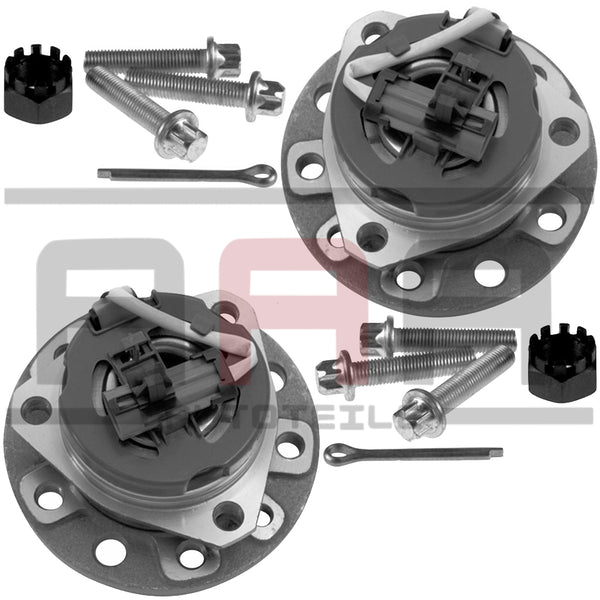 2x Radlager vorne Opel Astra G Zafira A 5-Loch ABS Schraubensatz links rechts