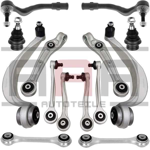 Querlenker Satz Vorderachse 14-teilig für Audi A8 4H 4H2 4H8 4HC 4HL