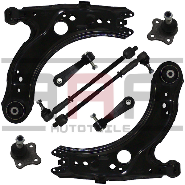 Querlenker Satz Vorderachse 8-teilig für VW Golf 4