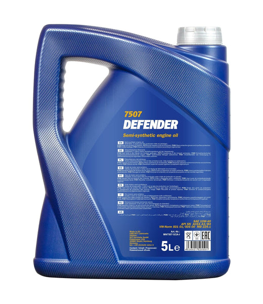 5L MANNOL Defender 10W-40 Motoröl MB 229.1 + VW 501.00 & 505.00 // MN7507-5