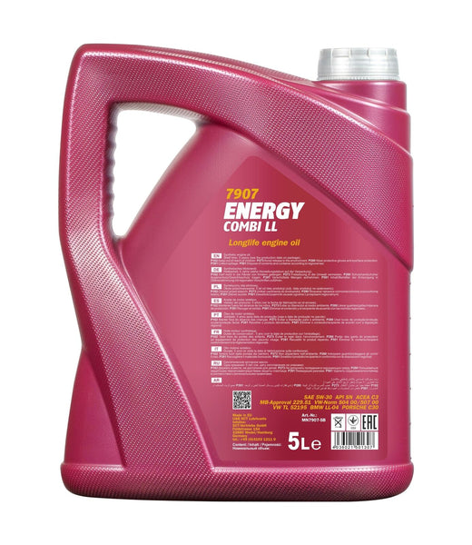 5L MOTORÖL MANNOL ENERGY COMBI LL 5W-30 5W30 für BMW MERCEDES PORSCHE VW MINI