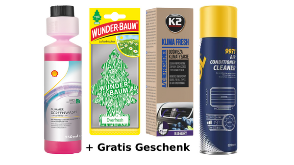 Auto Sommerset - Lufterfrischer, Klimareiniger & Klimadesinfektion & Screenwash