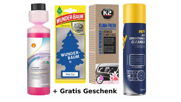 Auto Sommerset - Lufterfrischer, Klimareiniger & Klimadesinfektion & Screenwash