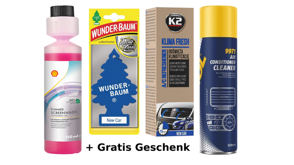 Auto Sommerset - Lufterfrischer, Klimareiniger & Klimadesinfektion & Screenwash