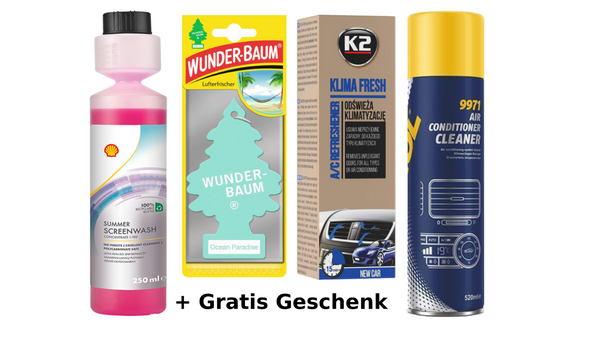 Auto Sommerset - Lufterfrischer, Klimareiniger & Klimadesinfektion & Screenwash