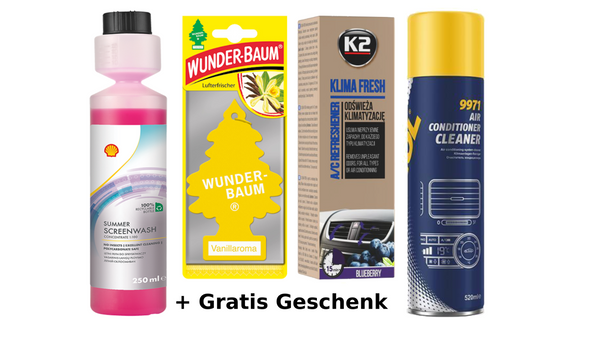 Auto Sommerset - Lufterfrischer, Klimareiniger & Klimadesinfektion & Screenwash