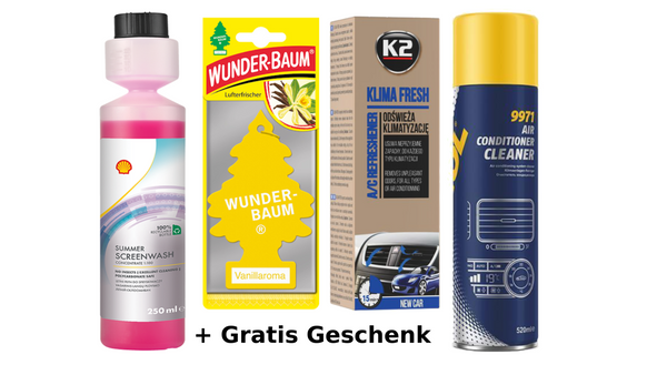 Auto Sommerset - Lufterfrischer, Klimareiniger & Klimadesinfektion & Screenwash