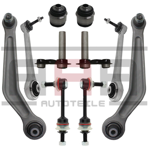 Querlenker Satz Hinterachse 10-teilig für BMW 5er E60 E61