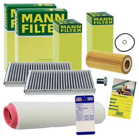 MANN-FILTER INSPEKTIONSPAKET FILTERSATZ A FÜR BMW 5-ER E60 E61 525-d 530-d