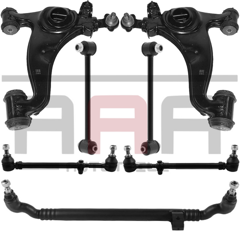 Querlenker Satz Vorderachse 7-teilig für Mercedes 190 W201 W124