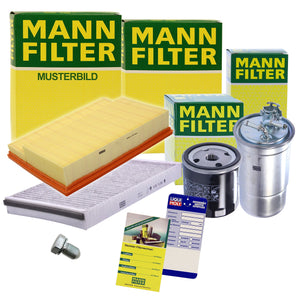 MANN-FILTER INSPEKTIONSPAKET FILTERSATZ SET B FÜR BMW 3-ER E36 320 325 328i