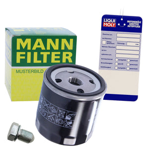 MANN ÖLFILTER+ÖLABLASS-SCHRAUBE FÜR BMW 1-ER E81 E82 1-ER E87 E88 3-ER E46