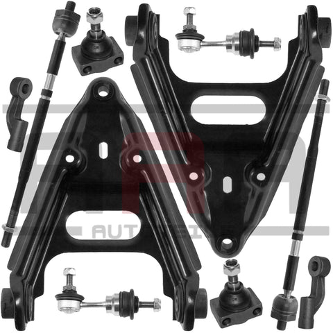 SATZ LENKER QUERLENKERSET VORNE+SPURSTANGEN+KOPPELSTANGEN SMART 450 COUPE CABRIO