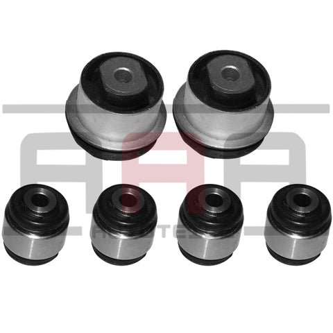 6x HINTERACHSLAGER GUMMILAGER TONNENLAGER REPARATURSATZ HINTEN SET OPEL VECTRA B