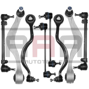 Set Querlenker Koppelstangen Spurstange 8-teilig Vorderachse für BMW 7er E32