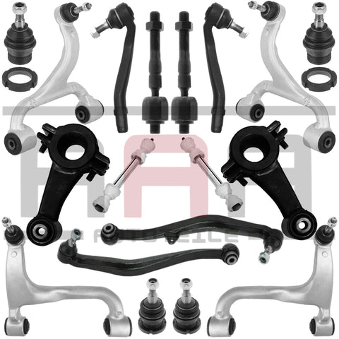 Querlenker Satz Hinterachse Vorderachse 18-teilig für Mercedes ML-Klasse W163