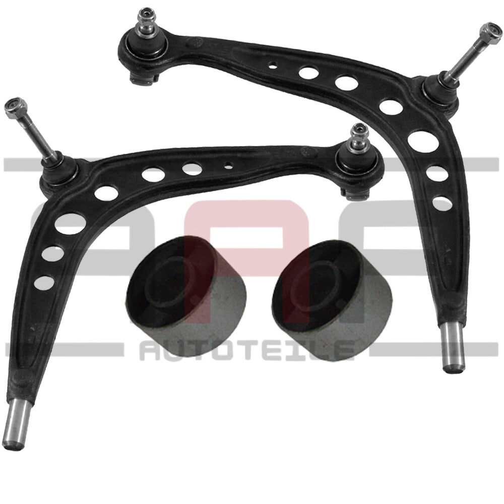 BMW 3ER E36 316-328 Z3 90-99 QUERLENKER LAGERUNG LAGER BUCHSE VORDERACHSE 4 TLG