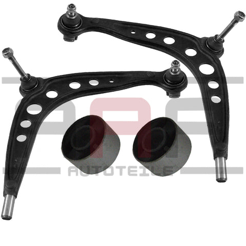BMW 3ER E36 316-328 Z3 90-99 QUERLENKER LAGERUNG LAGER BUCHSE VORDERACHSE 4 TLG