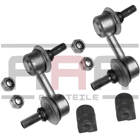 BMW 5ER E39 KOPPELSTANGE STABILISATOR STREBE HINTERACHSE HINTEN STABILAGER GUMMI