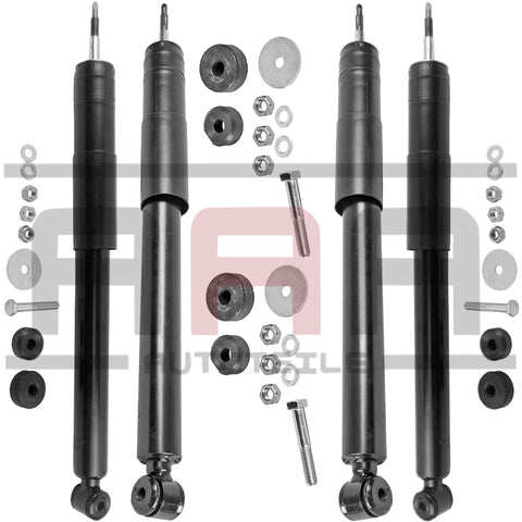 MERCEDES BENZ E-KLASSE W210 S210 STOßDÄMPFER FEDERUNG GASDRUCK VORNE HINTEN SET