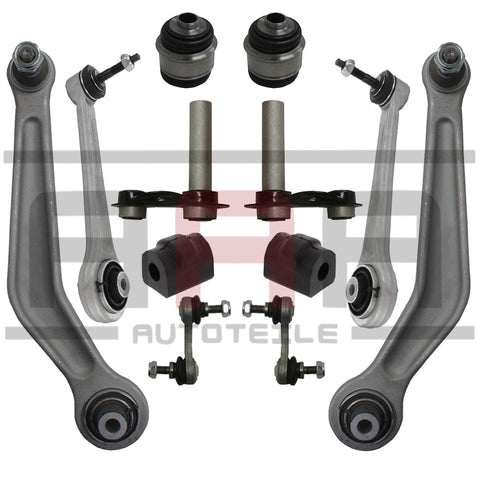 BMW 5ER E39 QUERLENKER SATZ+ACHSLAGER+KOPPELSTANGE+STABILAGER HINTERACHSE HINTEN