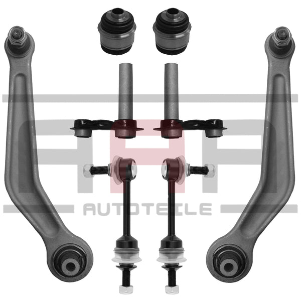 BMW 5ER E60 E61 QUERLENKER SATZ HINTEN HINTERACHSE+KOPPELSTANGE+LAGER 8 TEILIG