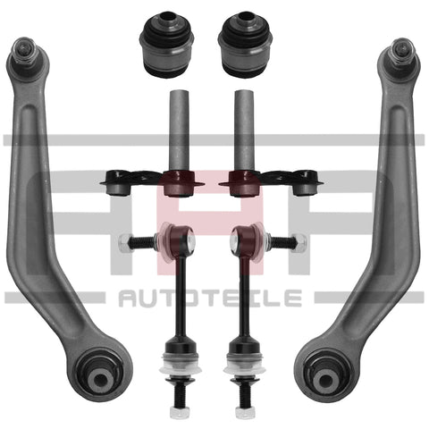 BMW 5ER E60 E61 QUERLENKER SATZ HINTEN HINTERACHSE+KOPPELSTANGE+LAGER 8 TEILIG