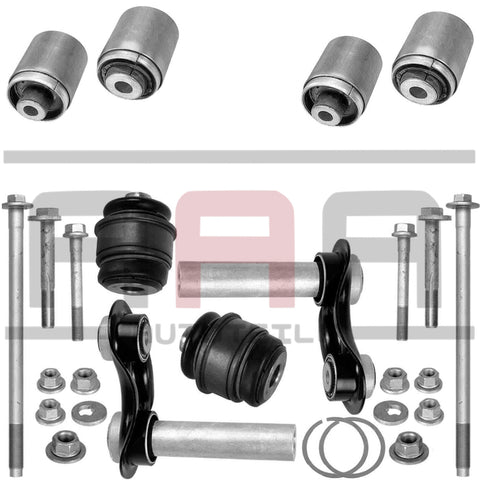 Querlenker Satz Hinterachse 12-teilig für BMW 5er E60 E61 6er E63 E64