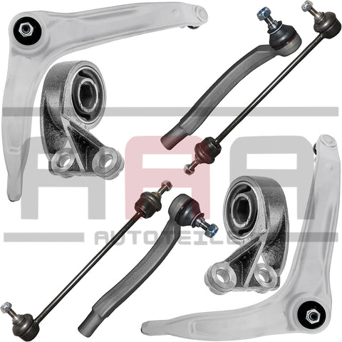 ROVER 75 RJ QUERLENKER+TRAGGELENK+HYDROLAGER+KOPPELSTANGE+SPURSTANGENKOPF VORNE