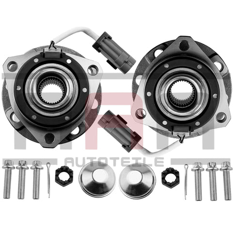 2x RADLAGER RADNABE SATZ VORNE VORDERACHSE 4-LOCH MIT ABS OPEL ASTRA G ZAFIRA A