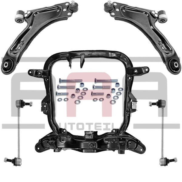 ACHSKÖRPER VORNE + 2x QUERLENKER + 2x KOPPELSTANGE FÜR OPEL CORSA C COMBO 00