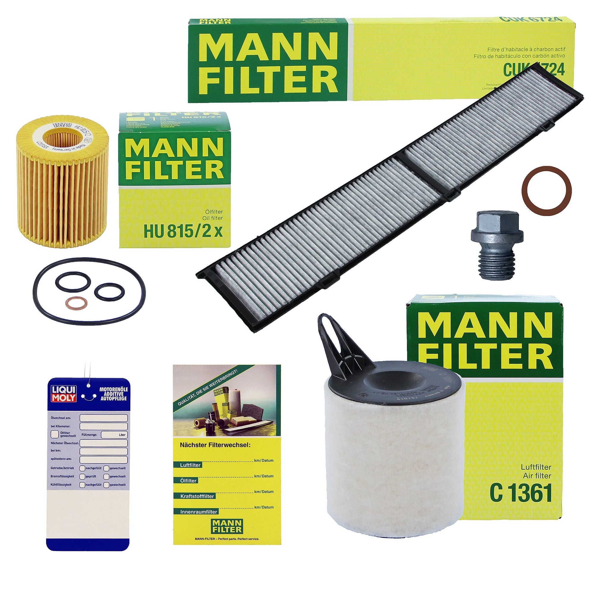 MANN-FILTER INSPEKTIONSPAKET FILTERSATZ A FÜR BMW 1-ER E81 E82 E87 E88