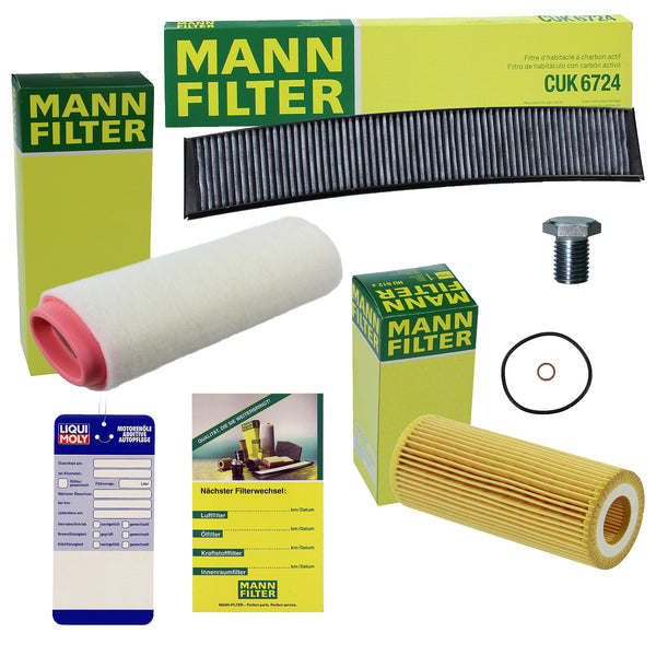 MANN-FILTER INSPEKTIONSPAKET FILTERSATZ A FÜR BMW 3-ER E46 318 320-d td