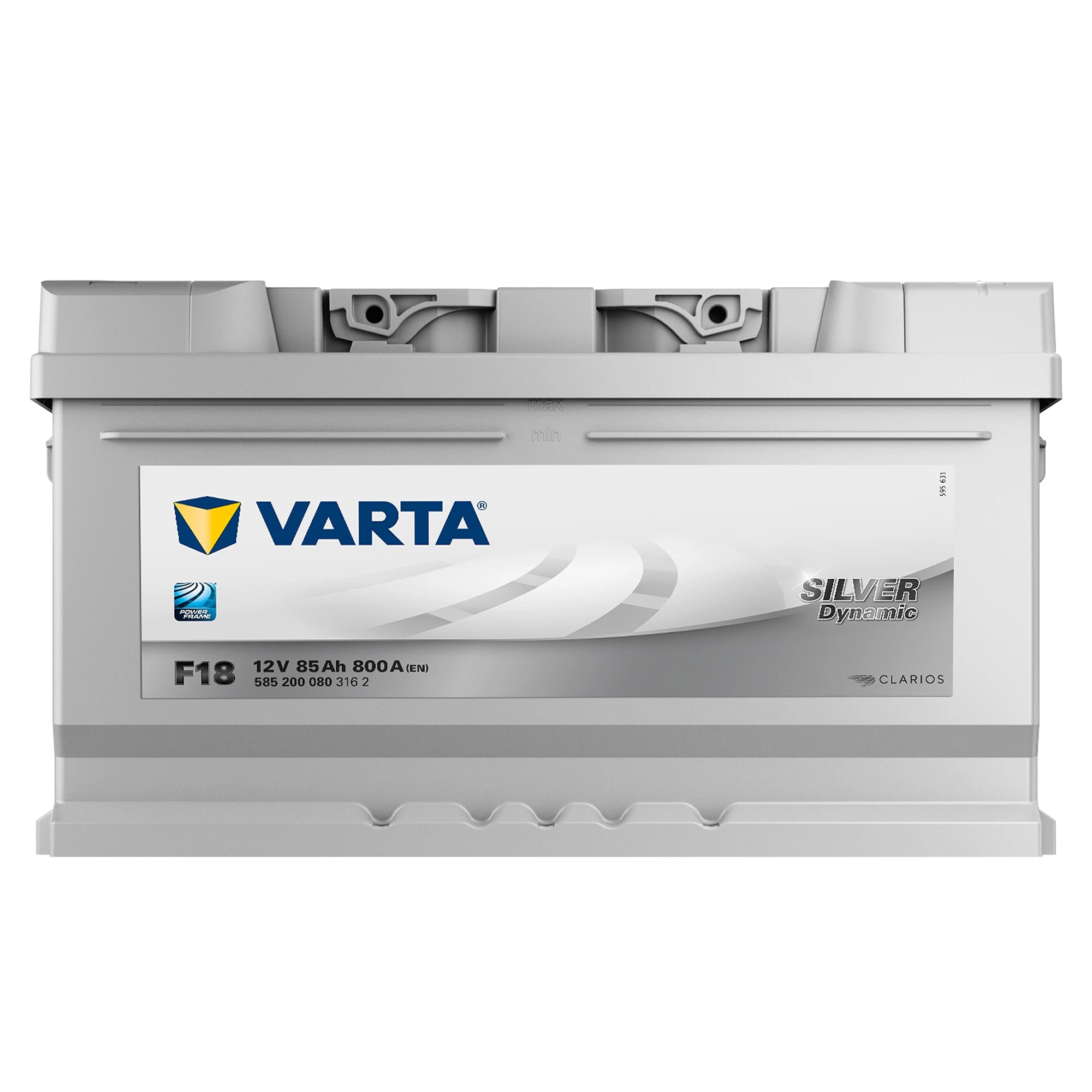 VARTA AUTOBATTERIE 12V 85Ah STARTERBATTERIE 800A ERSETZT 77AH 79AH 80AH 82AH 84