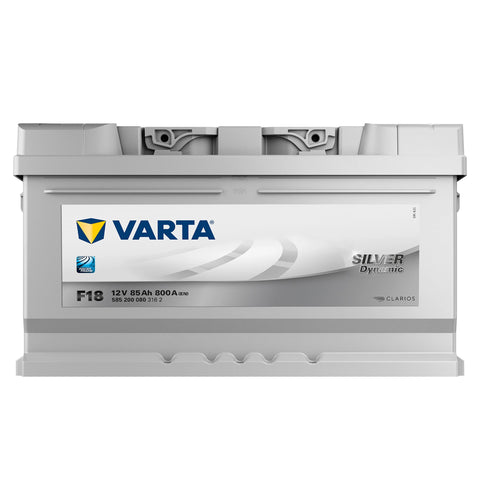 VARTA AUTOBATTERIE 12V 85Ah STARTERBATTERIE 800A ERSETZT 77AH 79AH 80AH 82AH 84