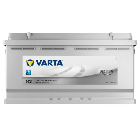 VARTA AUTOBATTERIE 12V 100Ah STARTERBATTERIE 830A ERSETZT 85AH 88AH 90AH 92 95