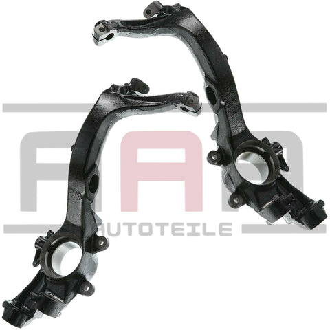 2x Achsschenkel Radaufhängun Vorne L + R 8D0407257AQ + 8D0407258AQ für VW Skoda