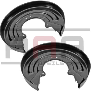 2x ANKERBLECH FÜR BREMSSCHEIBE HINTEN FÜR VW MULTIVAN TRANSPORTER BUS T5