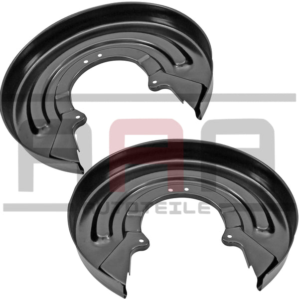 2x ANKERBLECH FÜR BREMSSCHEIBE HINTEN FÜR VW MULTIVAN TRANSPORTER BUS T5