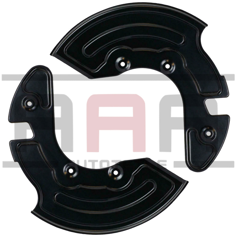 2x ANKERBLECH BREMSSCHEIBE BREMSE VORNE FÜR AUDI A4 B5 BJ 95-01 A6 4B C5 97-05