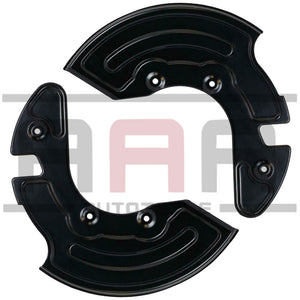 2x ANKERBLECH BREMSSCHEIBE BREMSE VORNE FÜR AUDI A4 B5 BJ 95-01 A6 4B C5 97-05