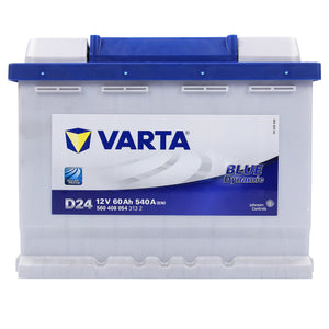 VARTA AUTOBATTERIE 12V 60Ah STARTERBATTERIE 540A ERSETZT 55AH 56AH 58AH 65AH 66