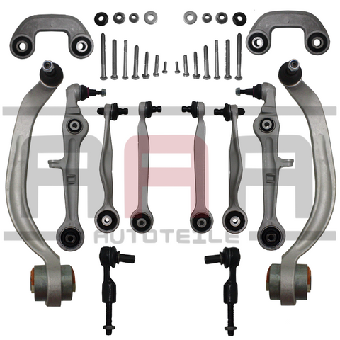 QUERLENKER SATZ 52-TEILIG VORNE NEU KOMPLETT für AUDI A4 8E B6 B7 8H CABRIOLET