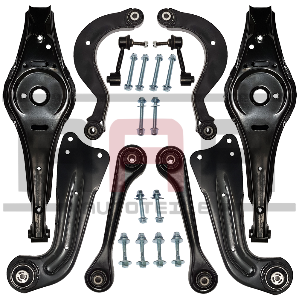 Querlenkersatz Hinterachse 10-teilig für VW Passat 3C 3C5 365