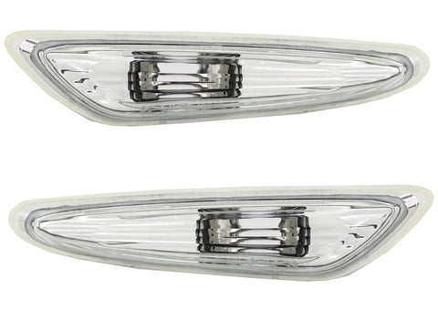 Seitenblinker für BMW E46 01-05 + X3 E83 04- links rechts Klarglas Chrom Blinker